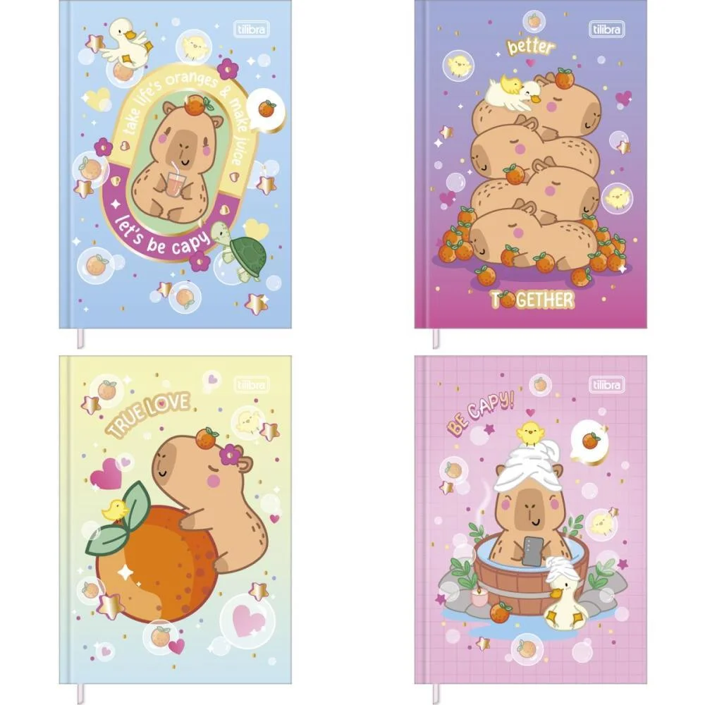 CADERNETA 1/8 CAPYCLUB 96FLS CD COST 105X148 TILIBRA (PCT.C/04) - imagem 3