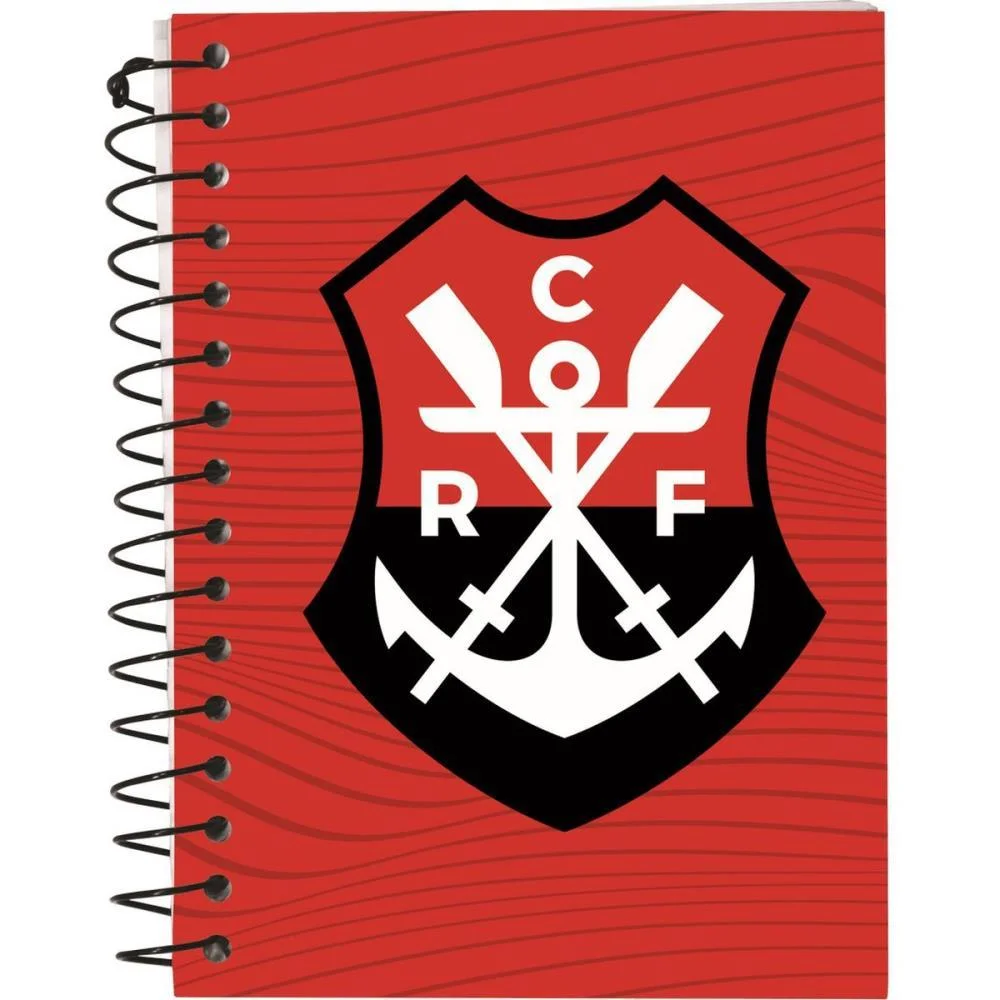 CADERNETA 1/8 FLAMENGO ESP.CD 100X137MM 96FL KIT (PCT.C/04) - imagem 5