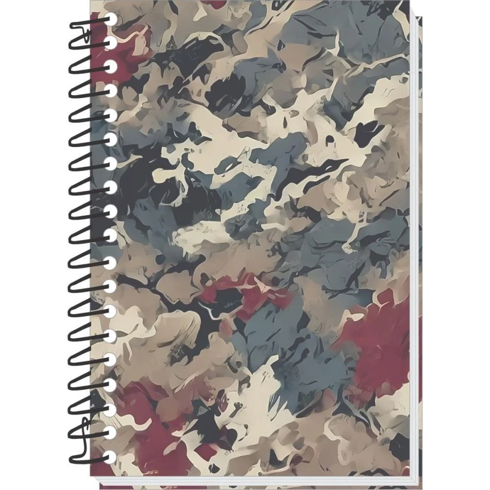 CADERNETA ESPIRAL CAPA DURA DECORADO 1/8 64 FOLHAS TAMOIO (PCT.C/05) - imagem 12