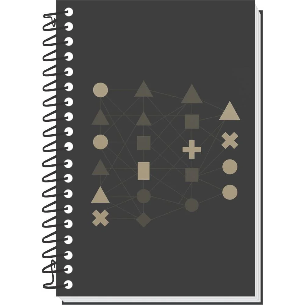 CADERNETA ESPIRAL CAPA DURA DECORADO 1/8 64 FOLHAS TAMOIO (PCT.C/05) - imagem 4