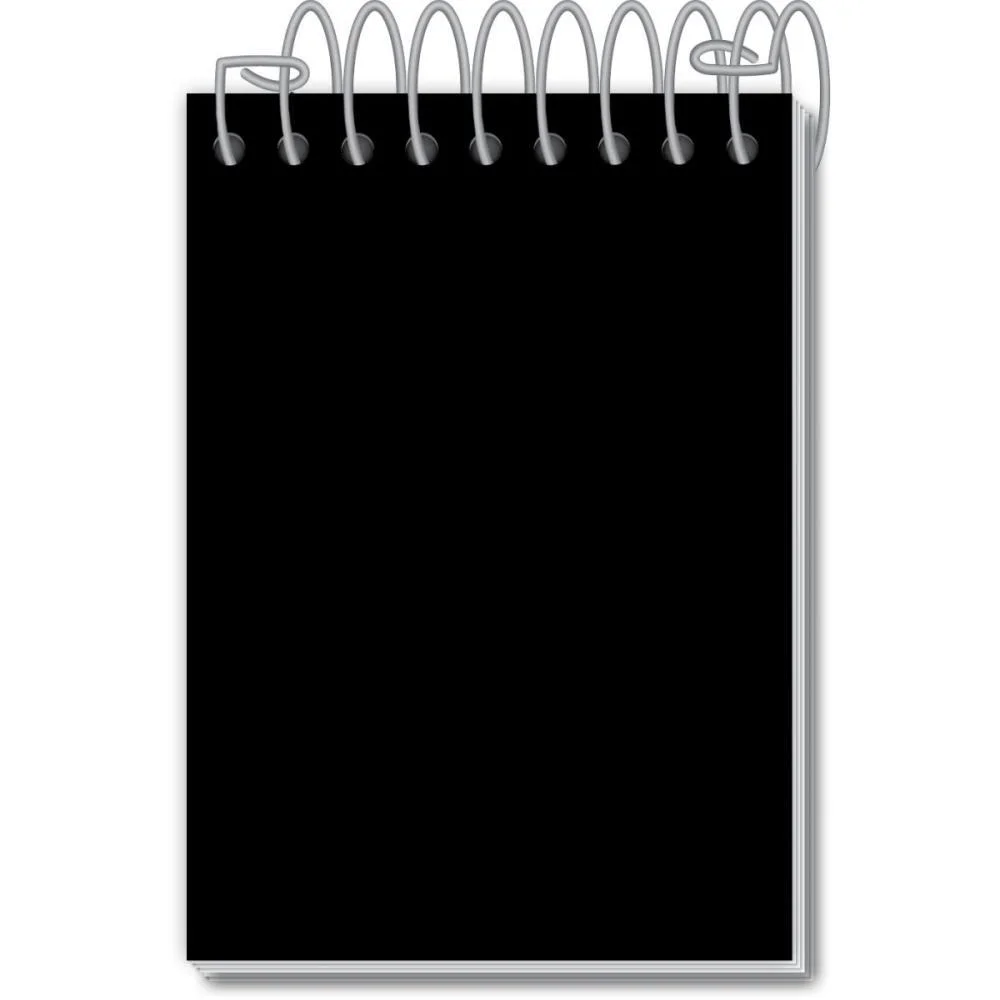 CADERNETA ESPIRAL CAPA DURA OFFICE 1/16 64FLS. PAUTA BRANCA (PCT.C/10) - imagem 3