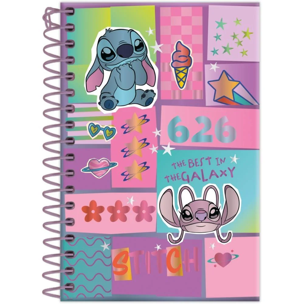 CADERNETA ESPIRAL CAPA DURA STITCH 96F FORONI (PCT.C/08) - imagem 5