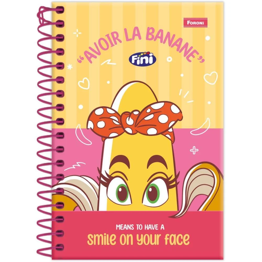 CADERNETA ESPIRAL CAPA DURA FINI 96F FORONI (PCT.C/08) - imagem 6