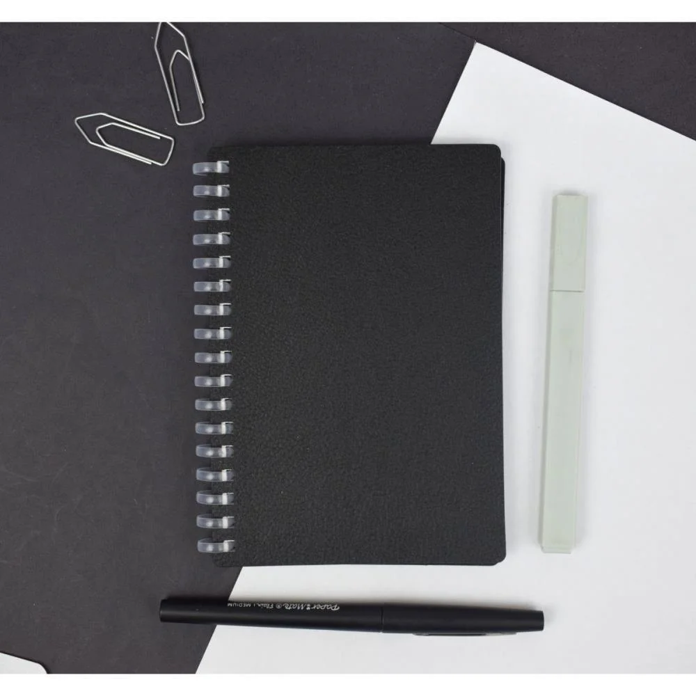 CADERNETA ESPIRAL CAPA DURA PRETO ESPIRAL SMART PP 80F. DAC (UNIDADE) - imagem 4