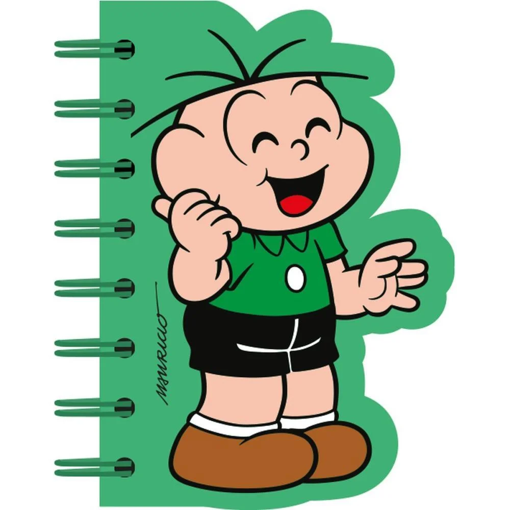 CADERNETA ESPIRAL CAPA DURA TURMA DA MONICA 60F RECORTADO CULTURAMA (PCT.C/08) - imagem 11