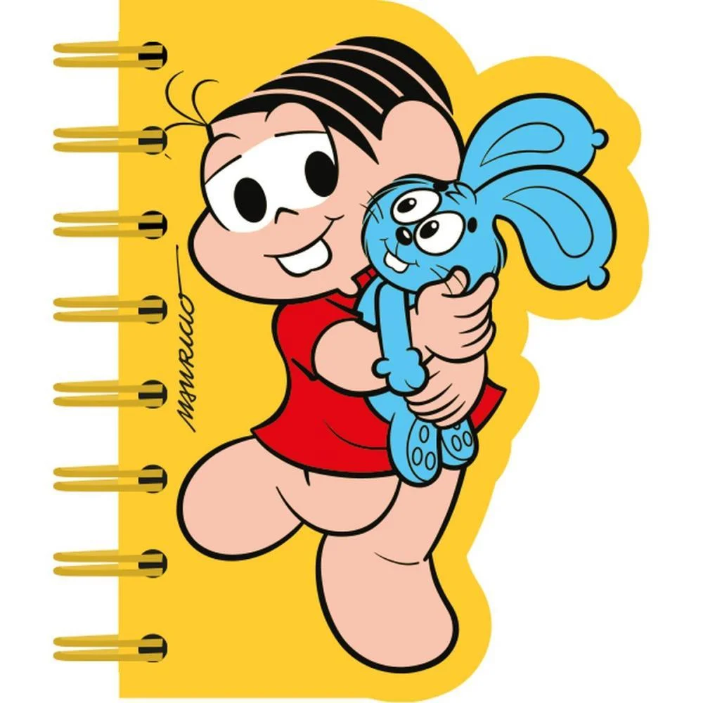 CADERNETA ESPIRAL CAPA DURA TURMA DA MONICA 60F RECORTADO CULTURAMA (PCT.C/08) - imagem 8