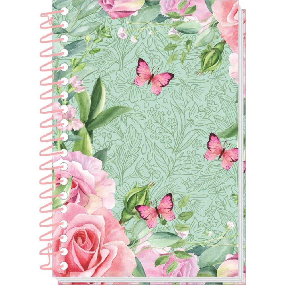 CADERNETA ESPIRAL CAPA DURA DECORADA 1/8 64F 12 MODELOS TAMOIO (PCT.C/05) - imagem 12