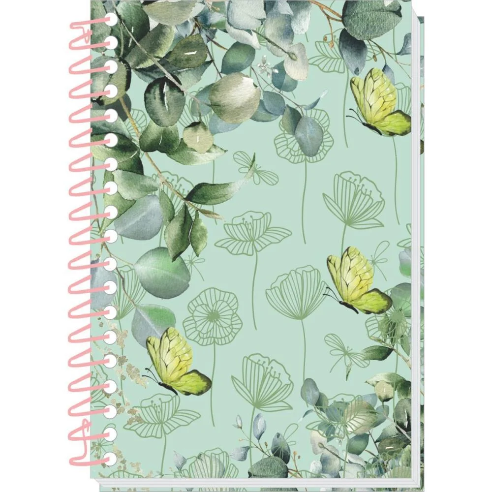 CADERNETA ESPIRAL CAPA DURA DECORADA 1/8 64F 12 MODELOS TAMOIO (PCT.C/05) - imagem 13