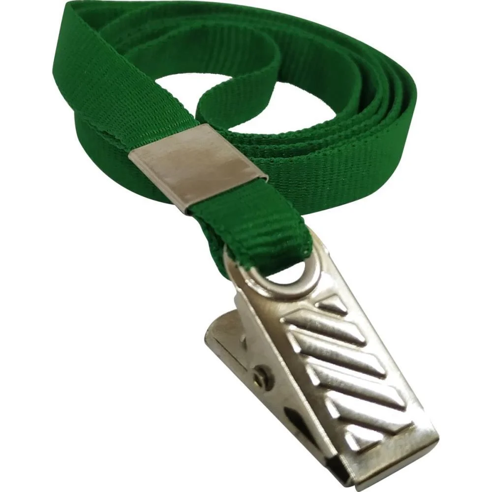 CORDAO PARA CRACHA TECIDO VERDE C/PRESILHA JACARE MARES (PCT.C/10) - imagem 4