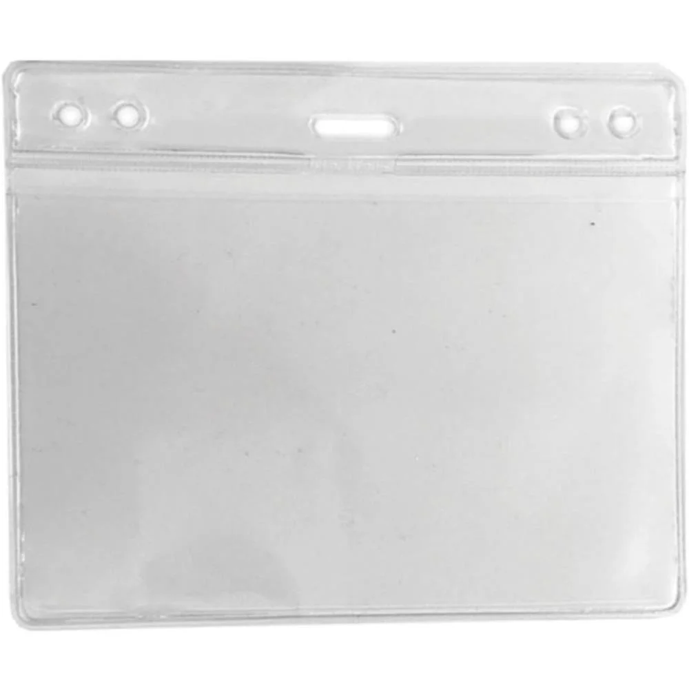 CRACHA SEM PRESILHA HORIZONTAL 80X120 TRANSPARENTE ROMITEC (PCT.C/10) - imagem 2