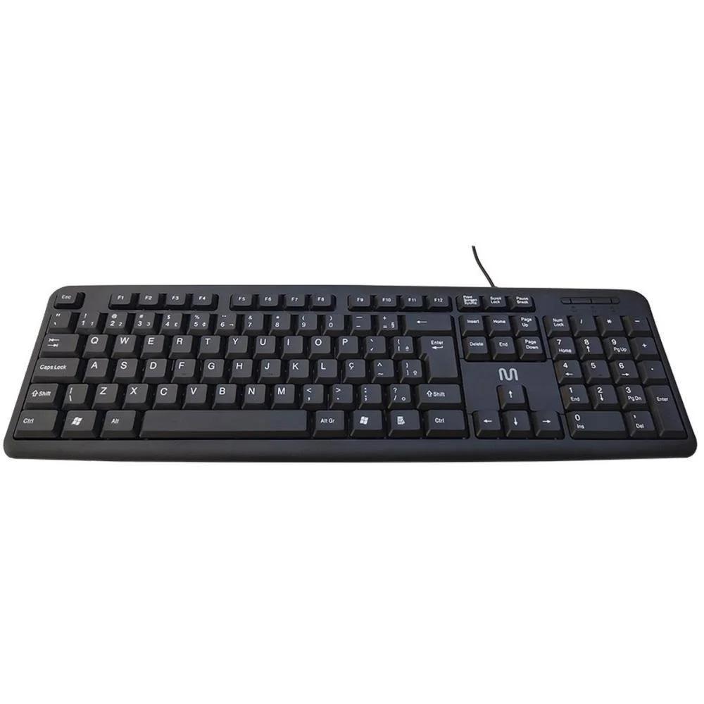 TECLADO USB BASICO PRETO MULTI (UNIDADE) - imagem 4