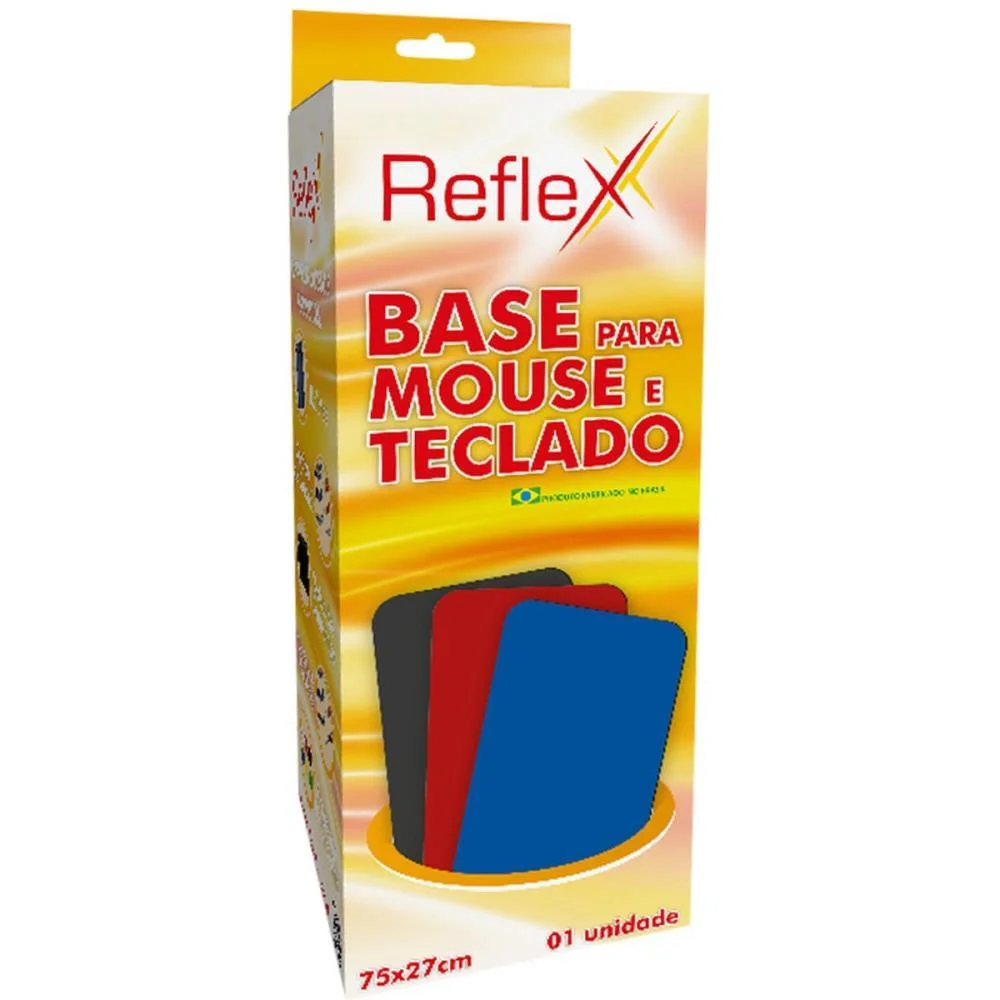 MOUSE PAD P/TECLADO/MOUSE PRETO 75X27CM REFLEX (UNIDADE) - imagem 4