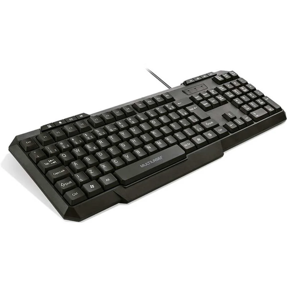 TECLADO USB MULTIMIDIA SLIM PRETO MULTI (UNIDADE) - imagem 4