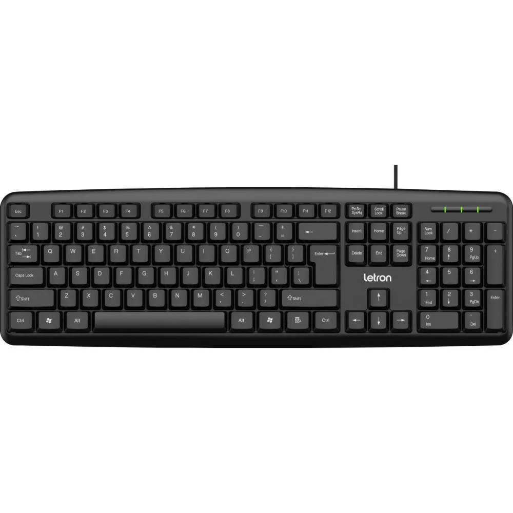 TECLADO USB BASICO DAY BY DAY PRETO LEONORA (UNIDADE) - imagem 2