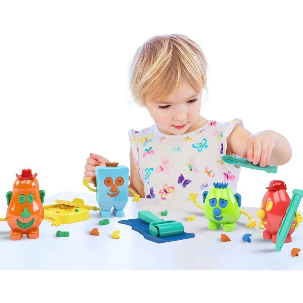 MASSA PARA MODELAR CRIATIVA BONECOS DIVERTIDOS II 20PCS DISMAT (UNIDADE) - imagem 4