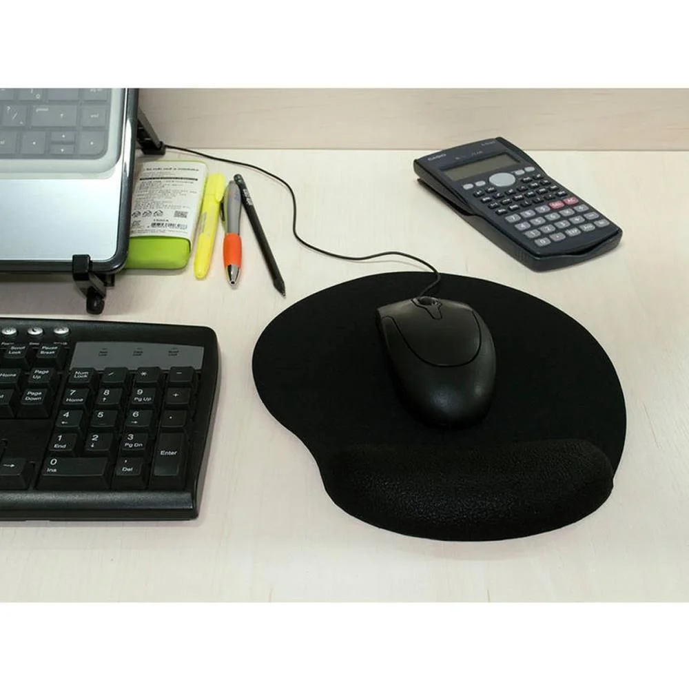 MOUSE PAD NEOPRENE ERGON.FULL BLACK RELIZA (UNIDADE) - imagem 5