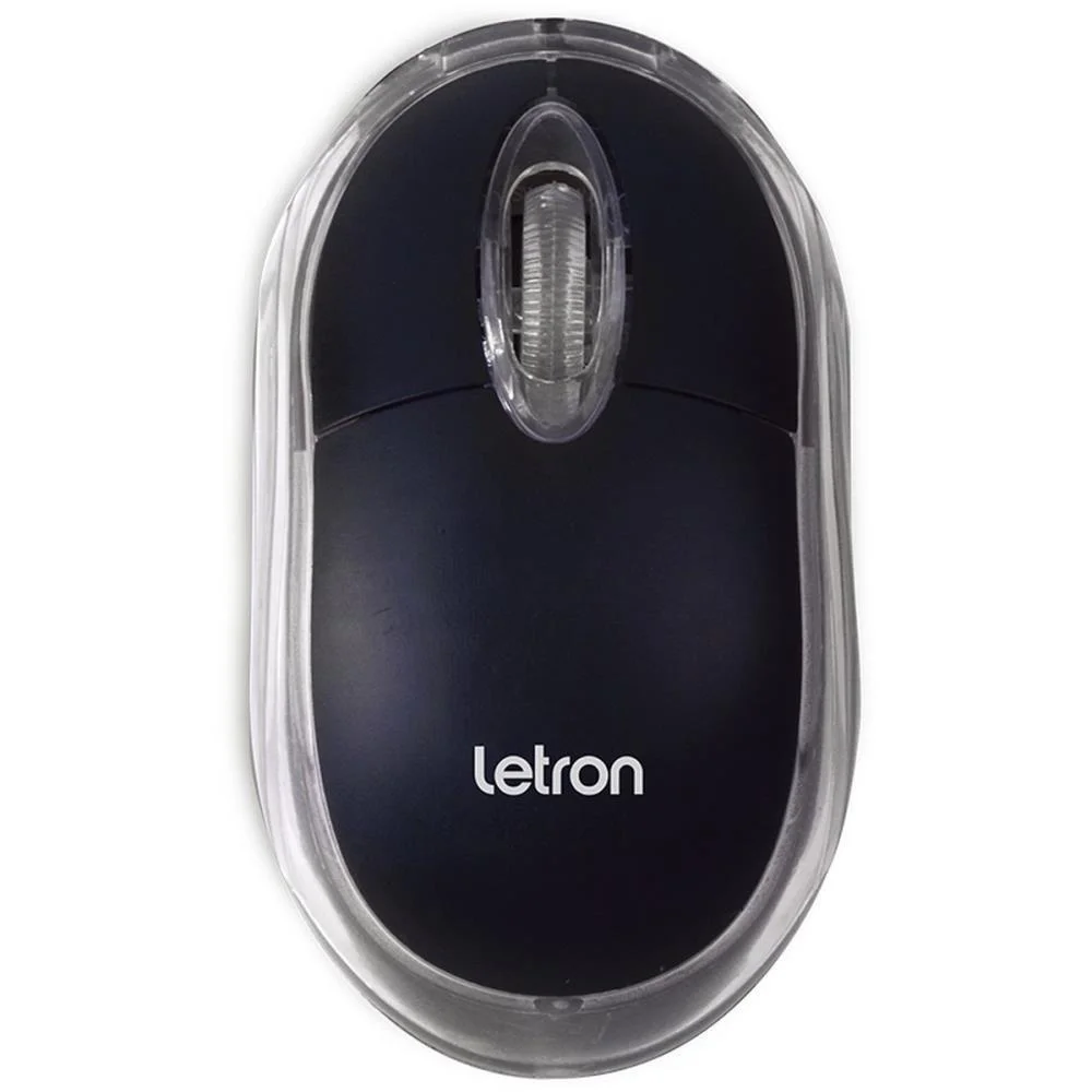 MOUSE OPTICO USB LETRON 800DPI L-BLACK LEONORA (UNIDADE) - imagem 3