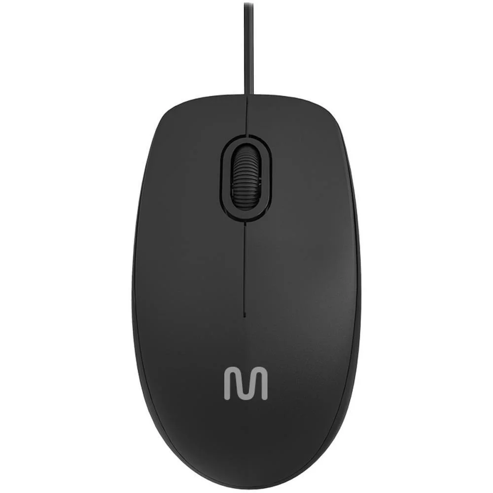 MOUSE OPTICO USB 1200DPI 3BOTOES SLIM PRETO MULTI (UNIDADE) - imagem 5