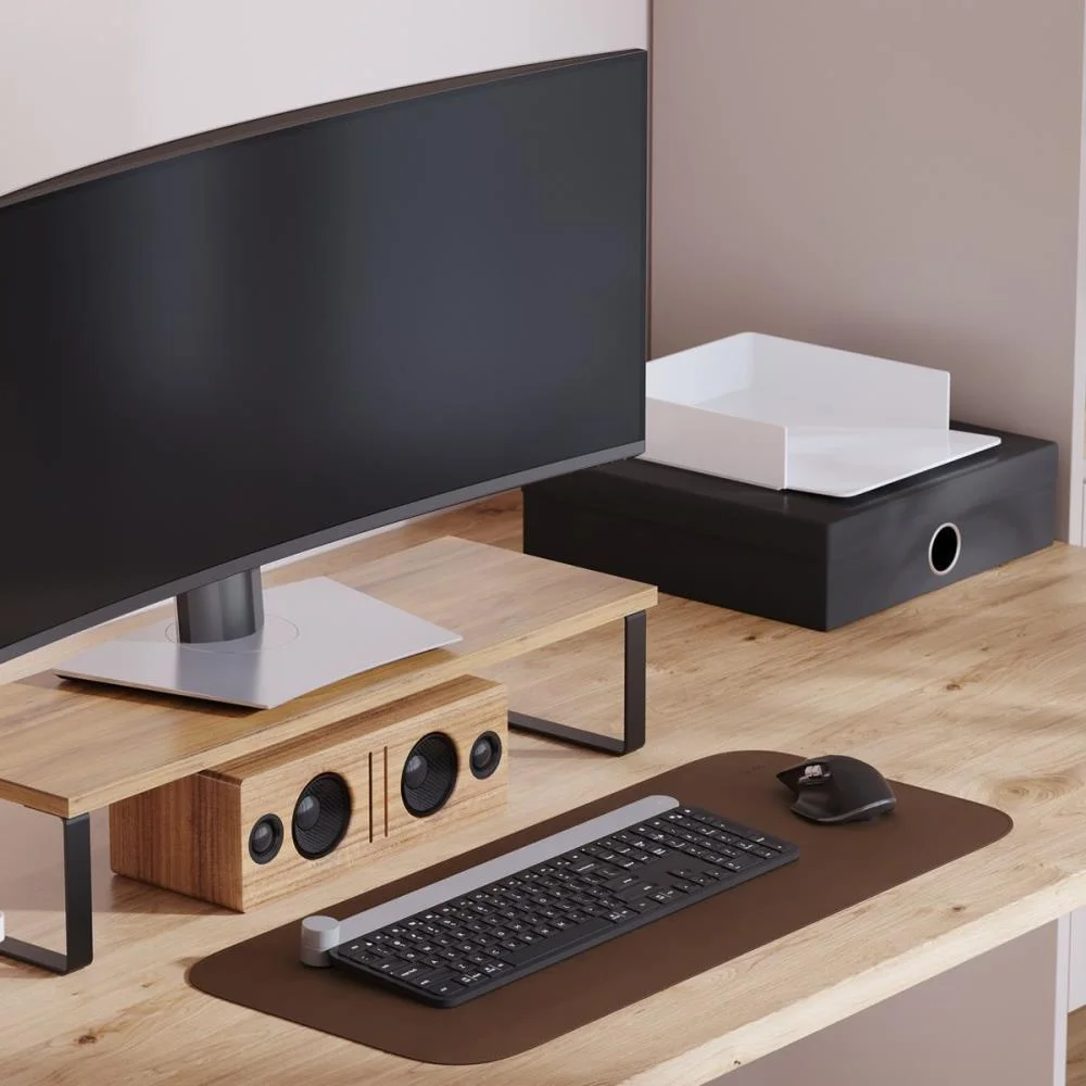 MOUSE PAD DESKPAD COURINO MARROM 30X70CM RELIZA (UNIDADE) - imagem 5