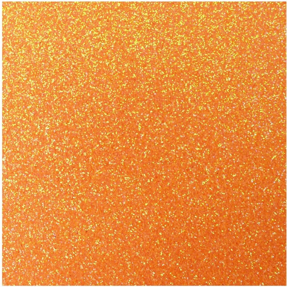 PLACA EM EVA 48X40CM GLITER LARANJA NEON 2MM MAKE+ (PCT.C/10) - imagem 3