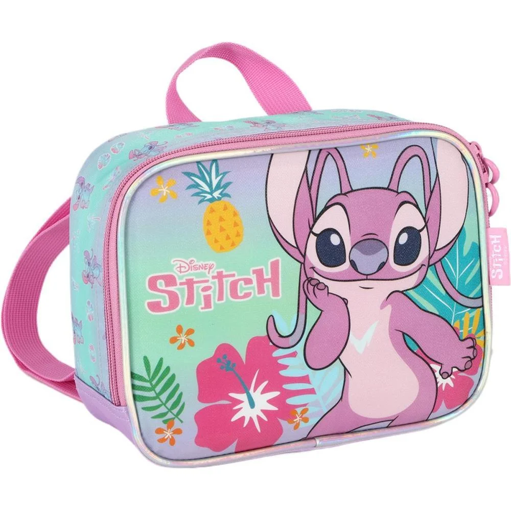 LANCHEIRA TERMICA STITCH MAO/COSTA ROXA LUXCEL (UNIDADE) - imagem 4