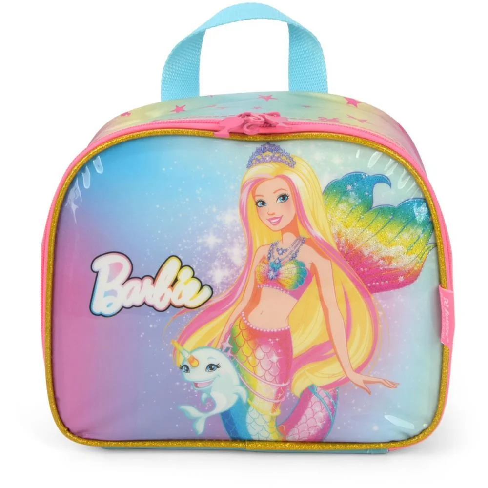 LANCHEIRA TERMICA BARBIE MAO/COSTAS VD LUXCEL (UNIDADE) - imagem 2