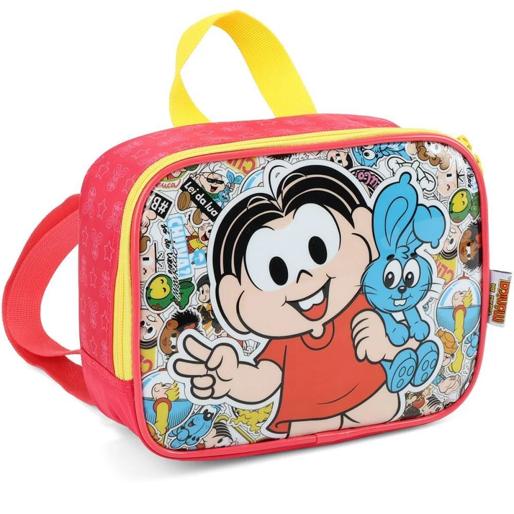 LANCHEIRA TERMICA T. DA MONICA MAO/COSTA VERMELH LUXCEL (UNIDADE) - imagem 2