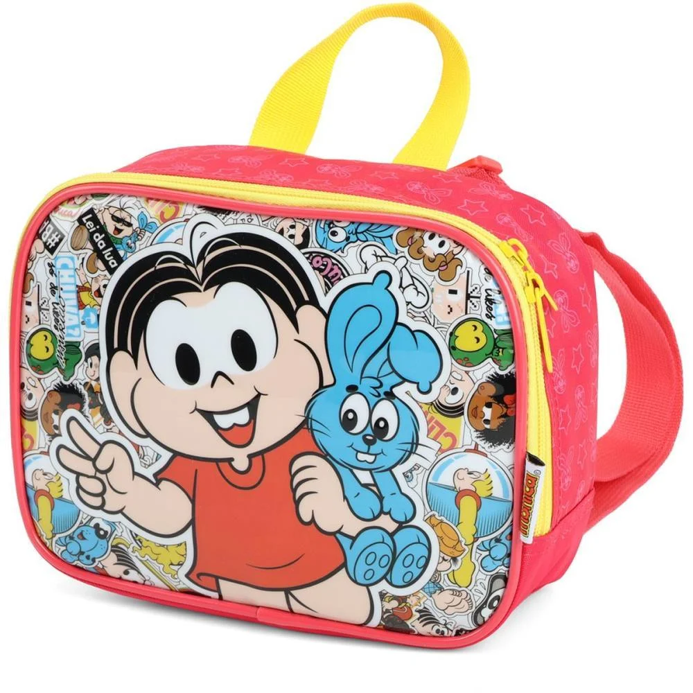 LANCHEIRA TERMICA T. DA MONICA MAO/COSTA VERMELH LUXCEL (UNIDADE) - imagem 4