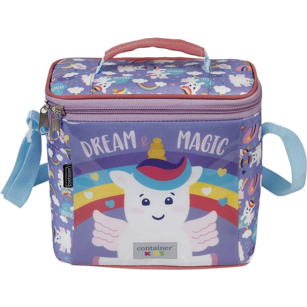 LANCHEIRA TERMICA CONTAINER KIDS UNICORNI MAO/OM DERMIWIL (UNIDADE) - imagem 2