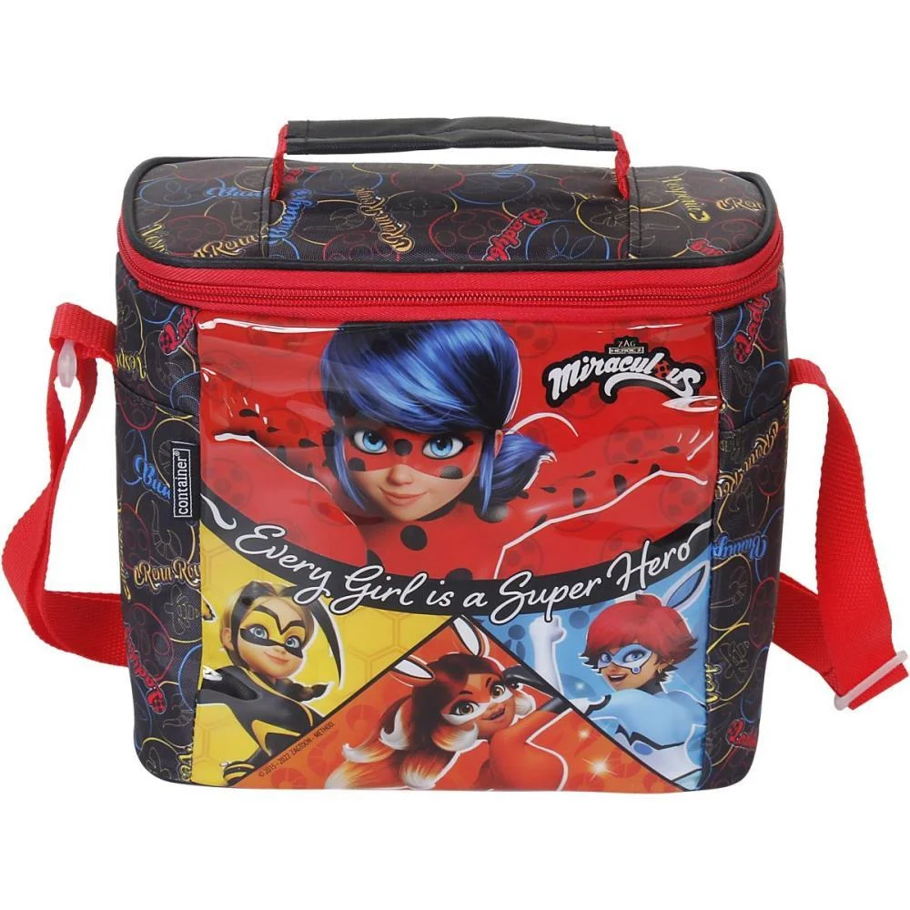 LANCHEIRA TERMICA MIRACULOUS MAX MAO/OMBRO DERMIWIL (UNIDADE) - imagem 3