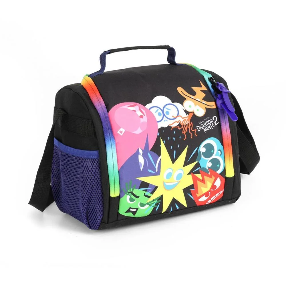 LANCHEIRA TERMICA DIVERTIDAMENTE MAO/OMBRO PRETA LUXCEL (UNIDADE) - imagem 5
