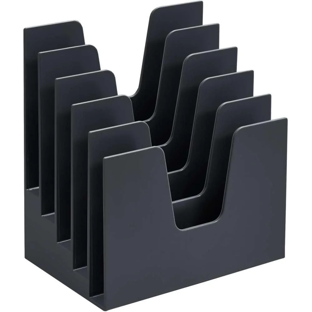 ORGANIZADOR DE ESCRITORIO CLASSIFICADOR DE PAPEIS PRETO ACRIMET (UNIDADE) - imagem 3
