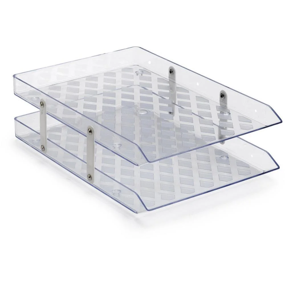 CAIXA CORRESPONDENCIA DUPLA FIXA CRISTAL MAXCRIL (UNIDADE) - imagem 2