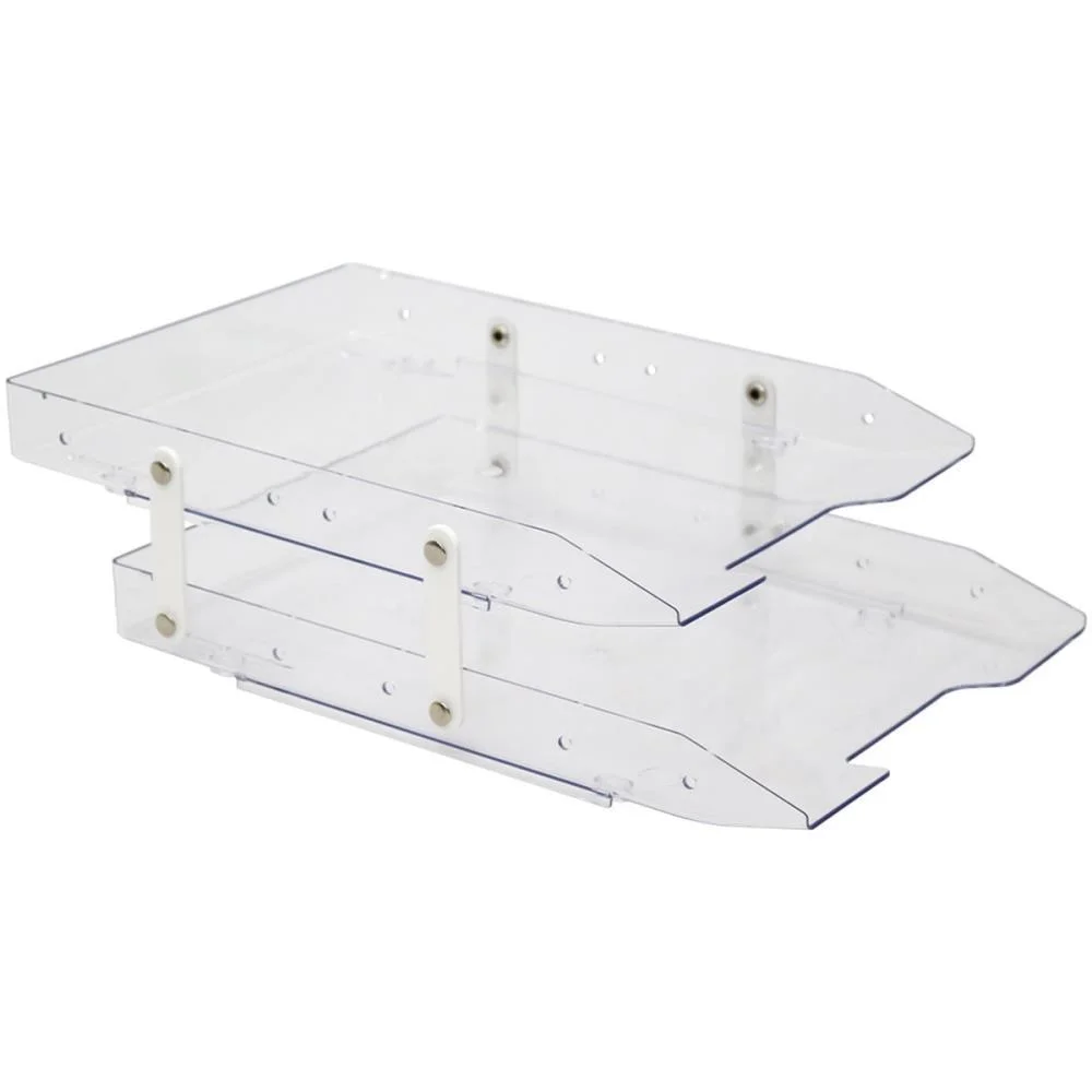 CAIXA CORRESPONDENCIA DUPLA SLIM MOVEL CRISTAL SELADA MAXCRIL (UNIDADE) - imagem 2