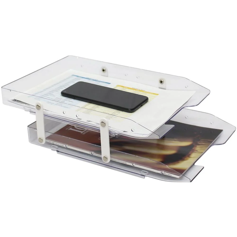 CAIXA CORRESPONDENCIA DUPLA SLIM MOVEL CRISTAL SELADA MAXCRIL (UNIDADE) - imagem 4