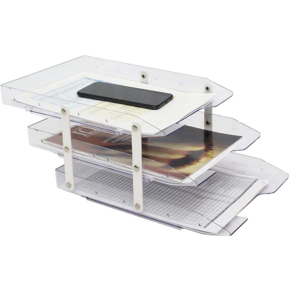 CAIXA CORRESPONDENCIA TRIPLA SLIM MOVEL CRISTAL SELADA MAXCRIL (UNIDADE) - imagem 4