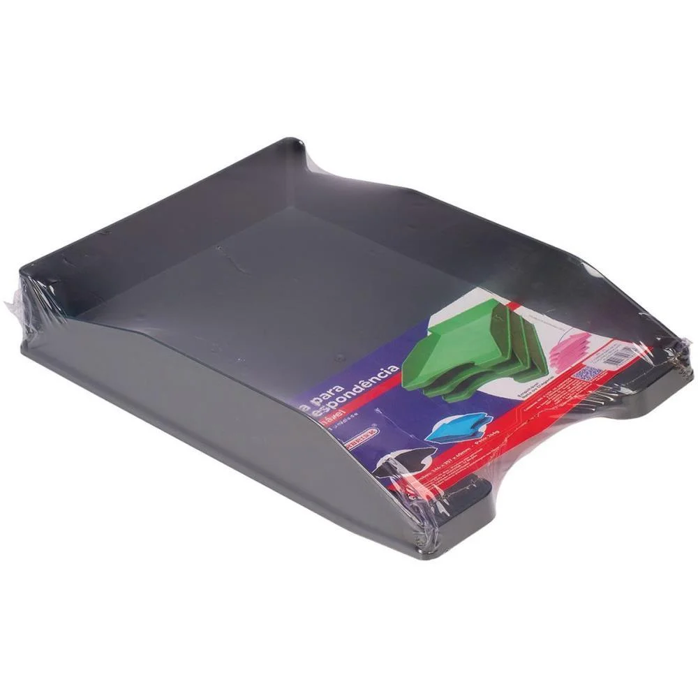 CAIXA CORRESPONDENCIA SIMPLES DIAGONAL EMPILHAVEL PT CARBRINK (UNIDADE) - imagem 4