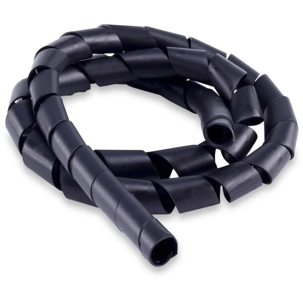 ORGANIZADOR DE CABOS ESPIRAL 20MMX1,5MM 3MTS. PRETO FORCE LINE (UNIDADE) - imagem 2