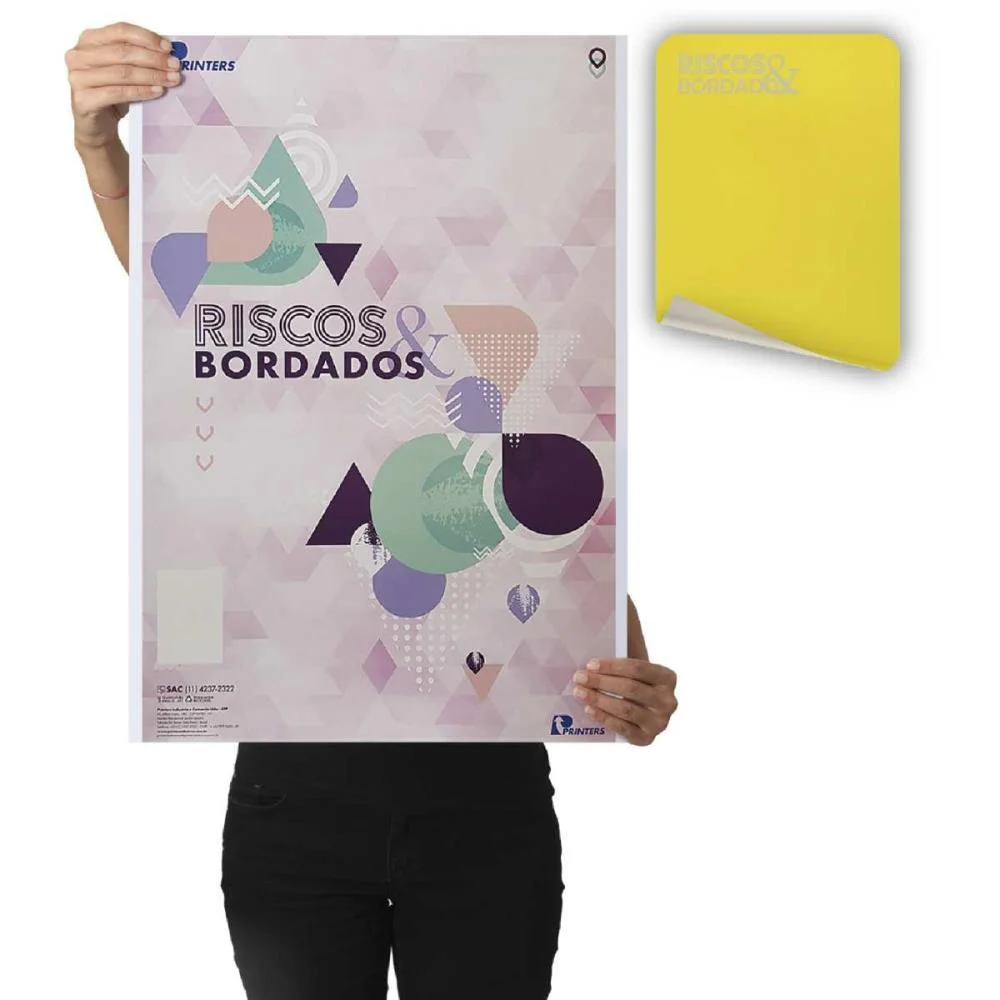 PAPEL CARBONO PARA COSTURA RISCOS E BORDADOS AMARELO PRINTERS (CX.C/100) - imagem 2