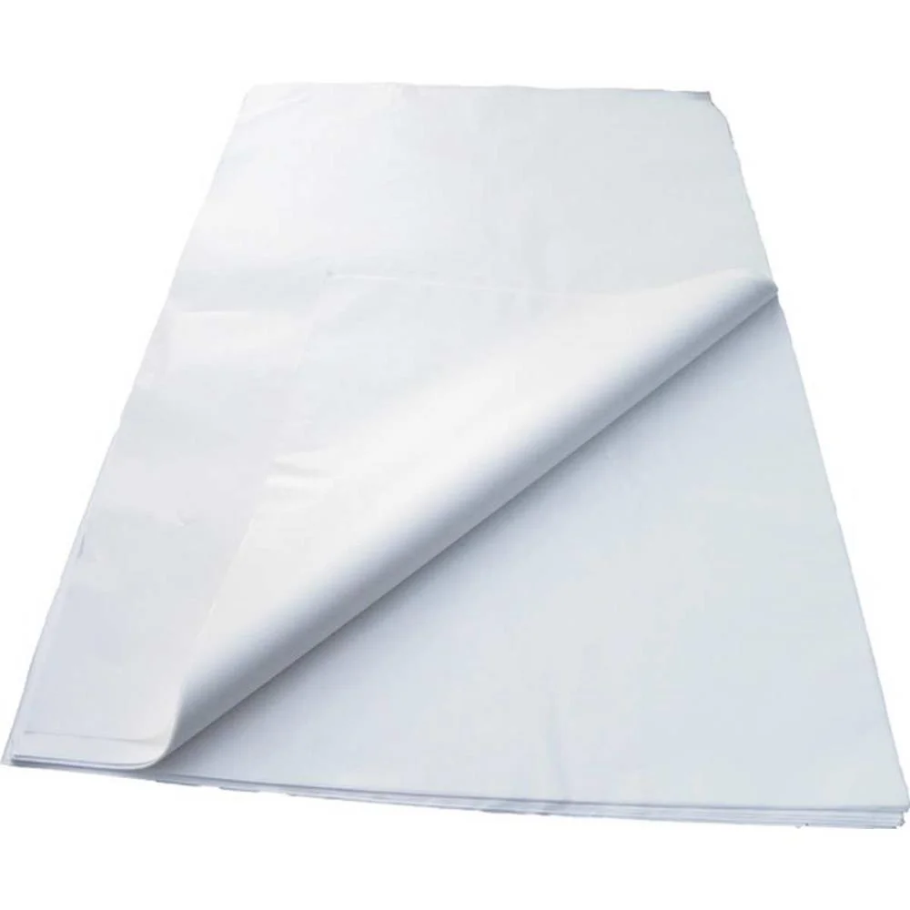 PAPEL DE SEDA BRANCO 50X70CM. 20G. COM.N.SRA LIBANO (PCT.C/330) - imagem 2