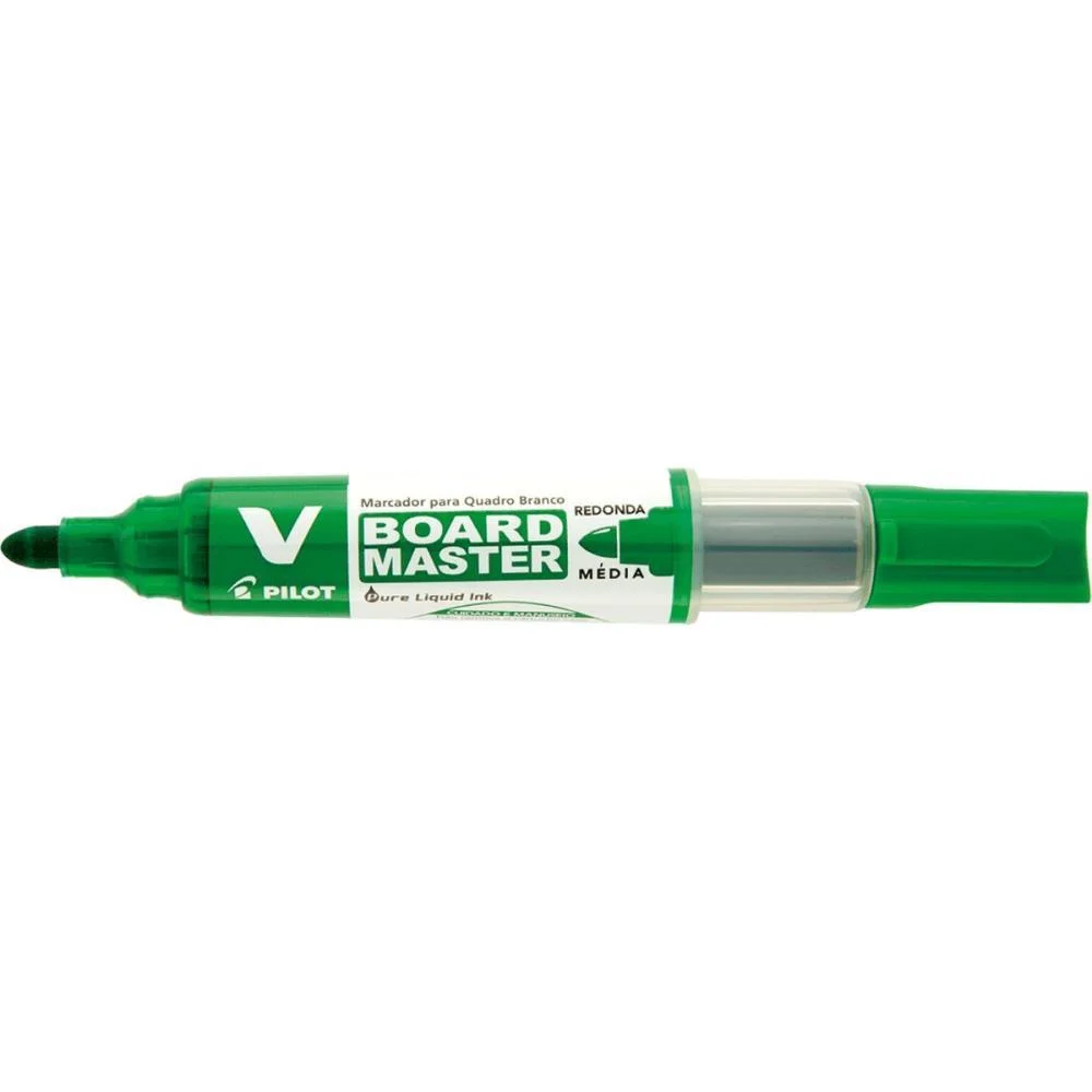 PINCEL QUADRO BRANCO WBMA-VBM RECARREG.REFIL VERDE PILOT (CX.C/12) - imagem 4