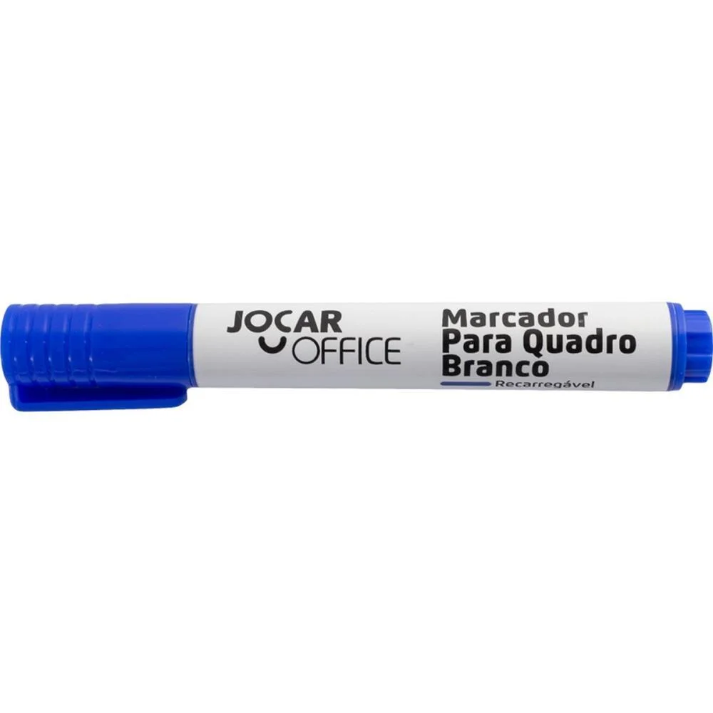 PINCEL QUADRO BRANCO JOCAR RECARREGAVEL AZUL LEONORA (CX.C/12) - imagem 2