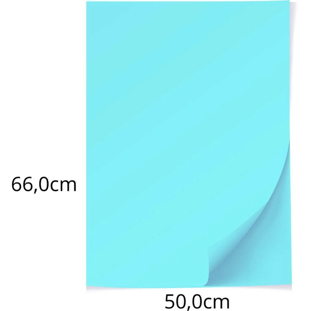 PAPEL CARTOLINA AZUL ESCOLAR 50X66 140G. SCRITY (PCT.C/100) - imagem 3