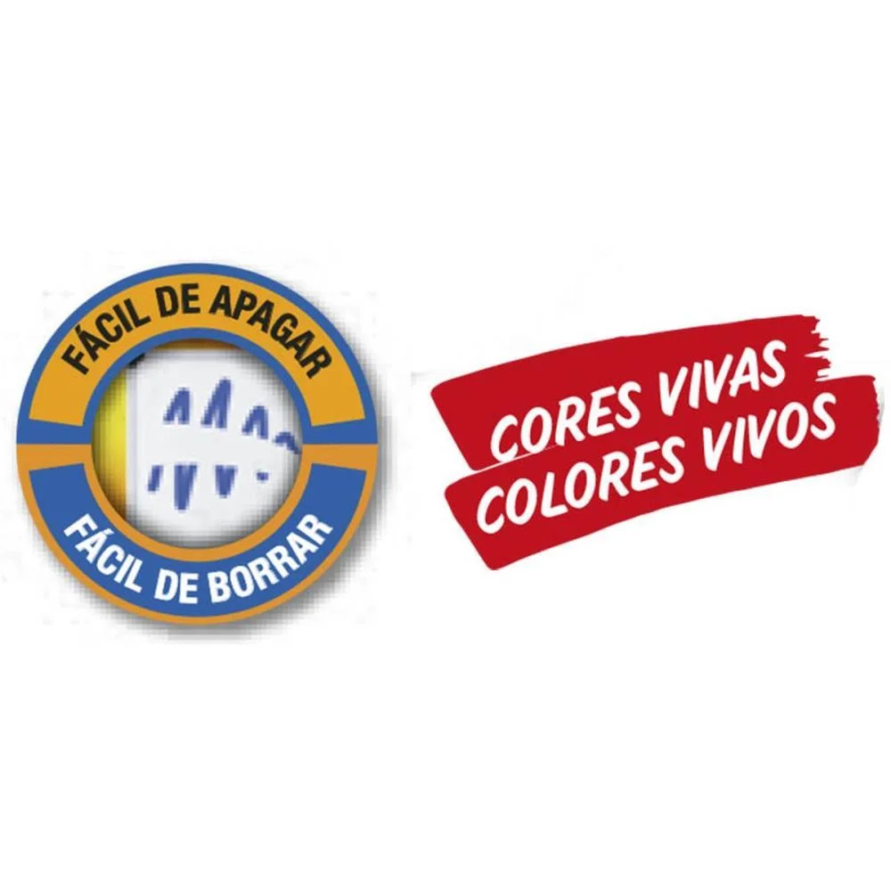 PINCEL QUADRO BRANCO MARKING C/ 04CORES AZ+VM+VD+PT BIC (UNIDADE) - imagem 4