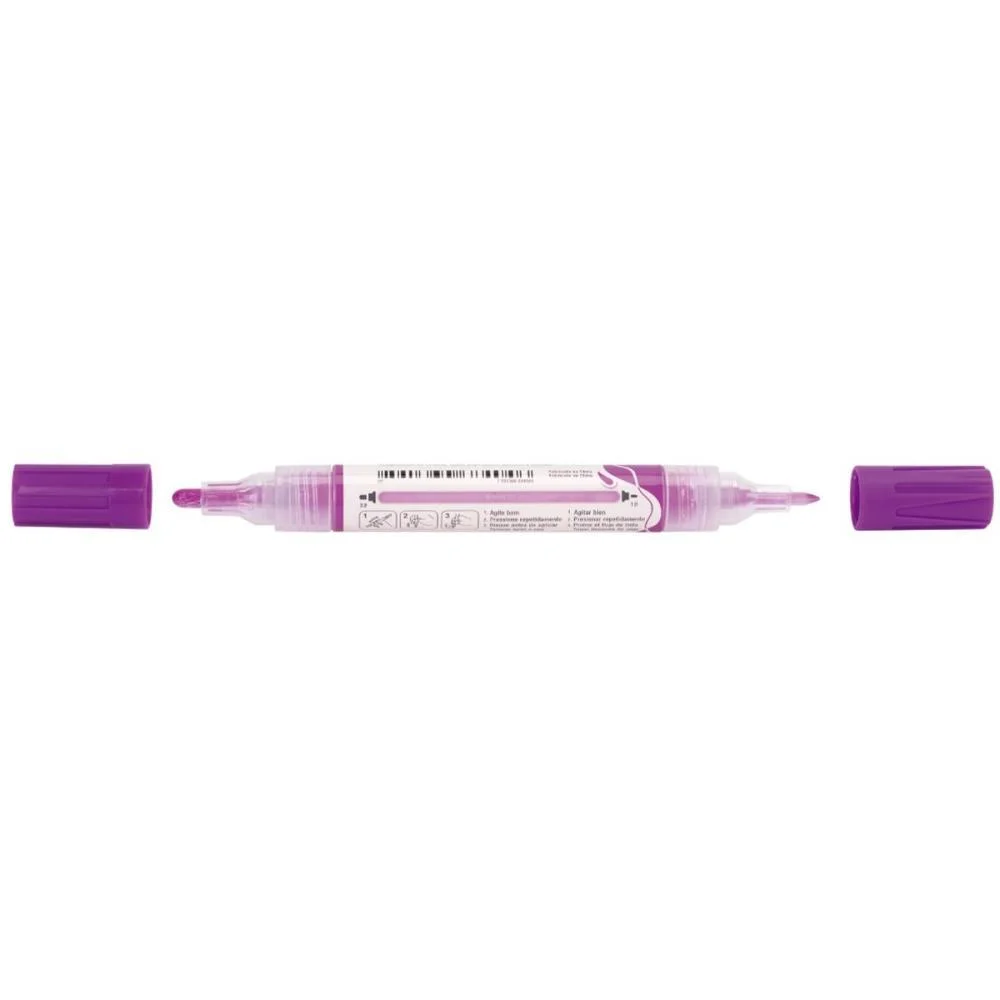 PINCEL MARCADOR ARTESANATO MULTIMARK S/P MAGENTA COM 6 FABER-CASTELL (ESTOJO) - imagem 3