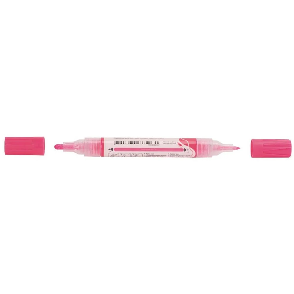 PINCEL MARCADOR ARTESANATO MULTIMARK S/P ROSA NEON COM 6 FABER-CASTELL (ESTOJO) - imagem 2