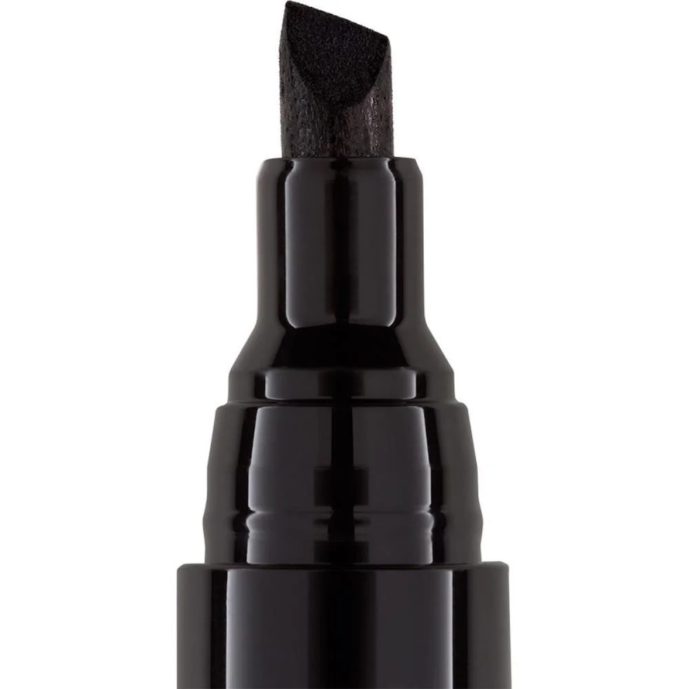 PINCEL MARCADOR PERMANENTE PONTA CHANFRADA PRETO BRW (CX.C/12) - imagem 5