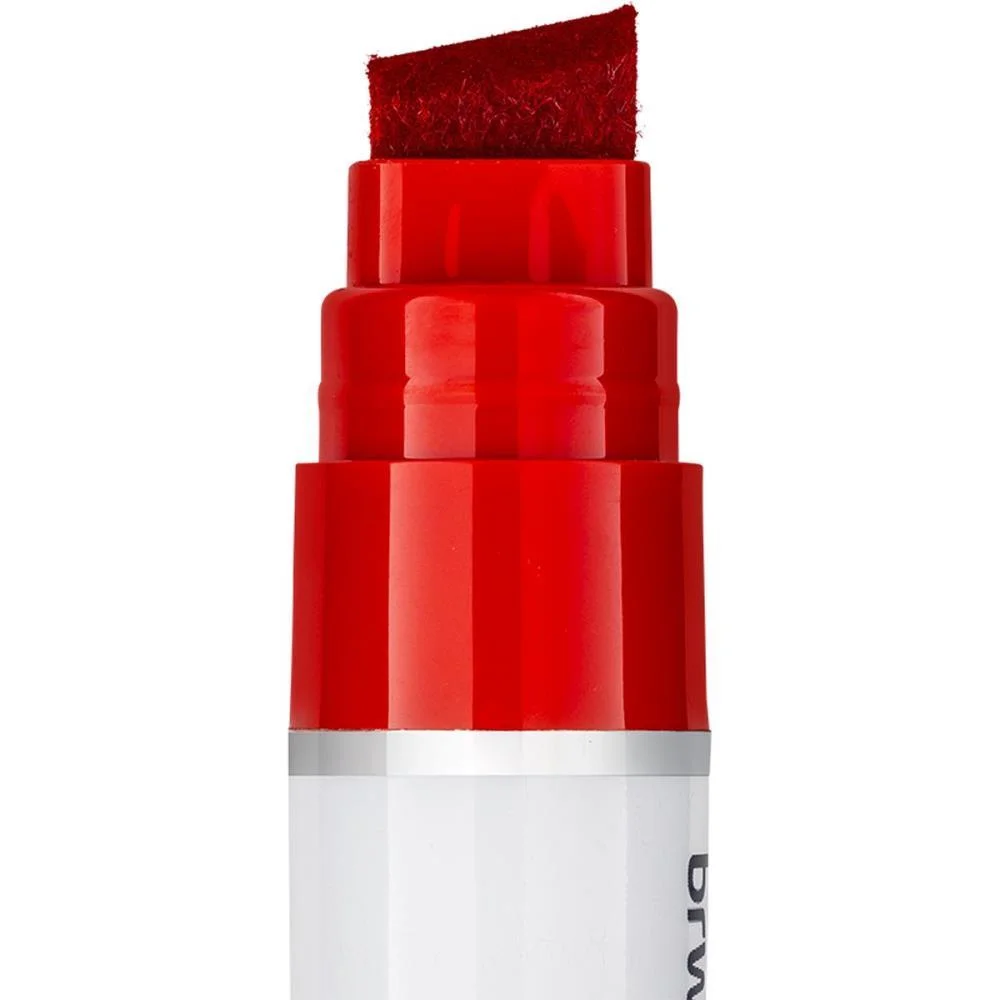 PINCEL MARCADOR PERMANENTE SUPERMARK VERMELHO BRW (CX.C/12) - imagem 3