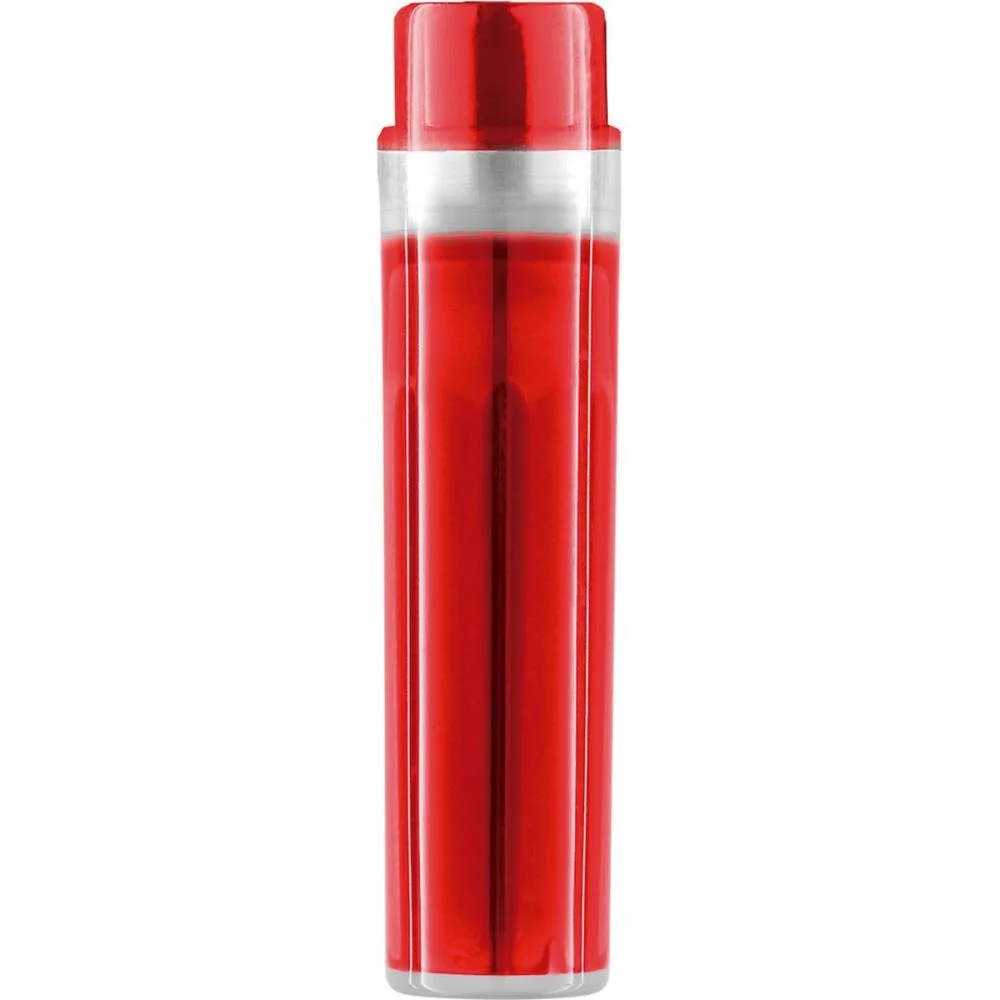 TINTA MARCADOR QUADRO BRANCO REFIL 5,5ML VERMELHO BRW (CX.C/12) - imagem 3