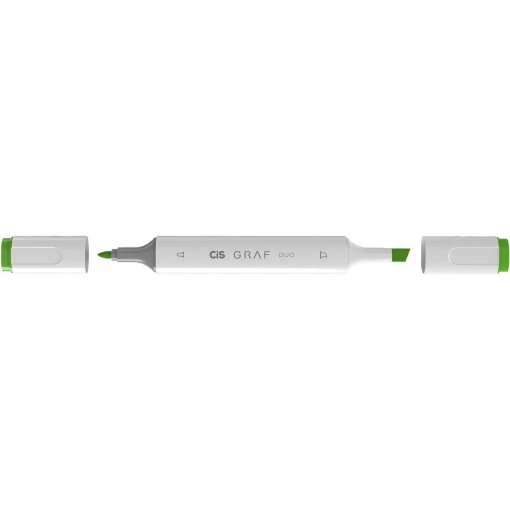 MARCADOR ARTISTICO CIS GRAF DUO 2PONTAS 6 CORES SERTIC (ESTOJO) - imagem 4